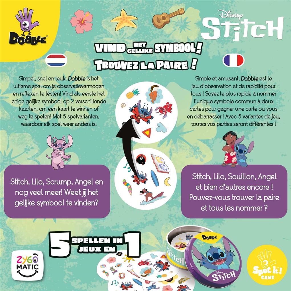 Dobble : Lilo et Stitch
