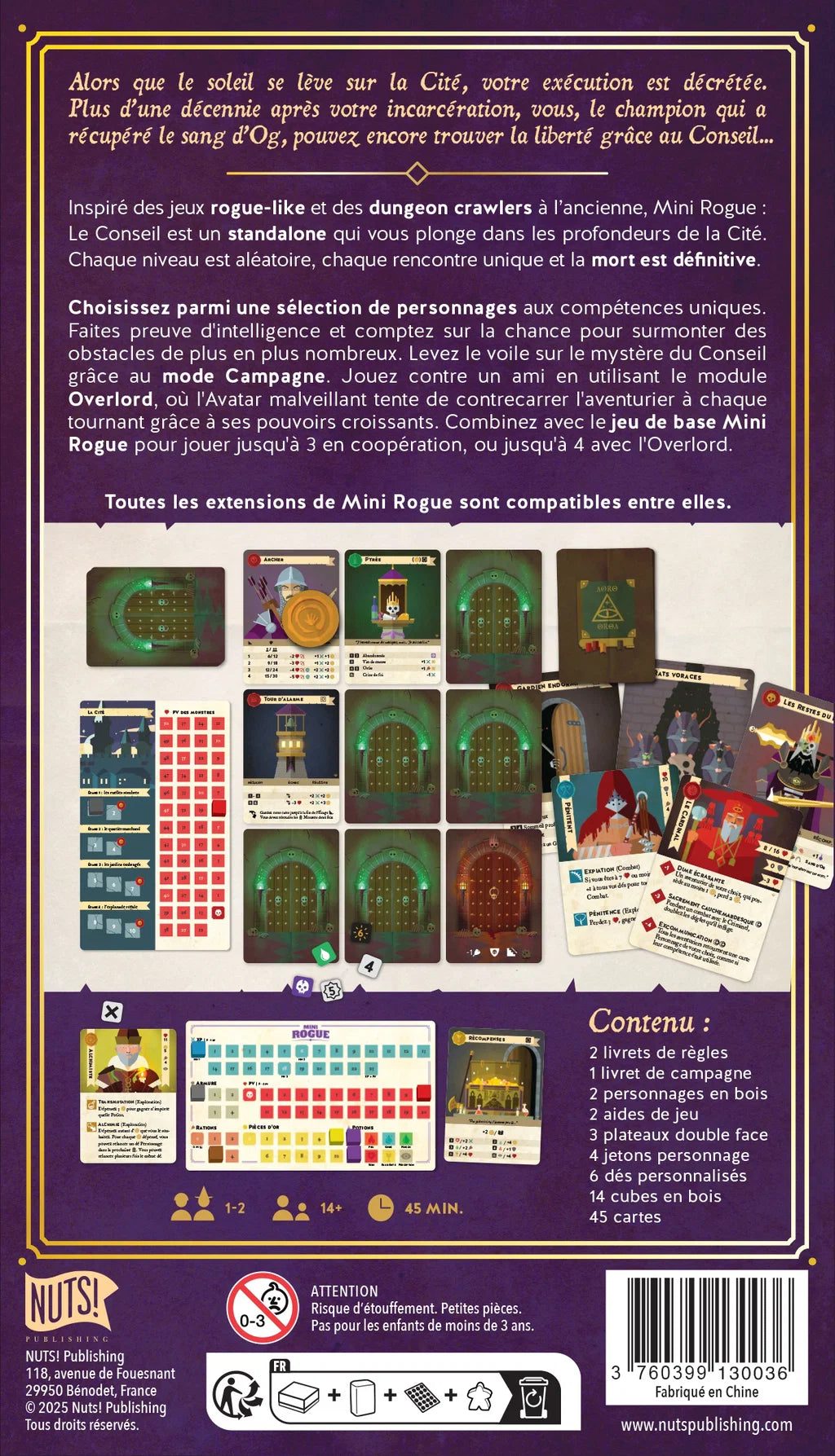 Mini Rogue - Saison 2 - Le Conseil