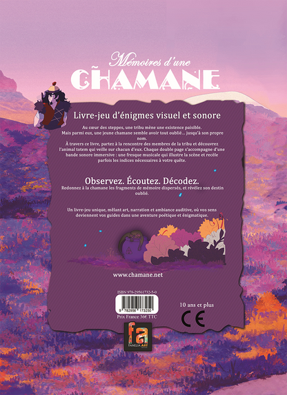 Livre jeu - Mémoire d'une chamane