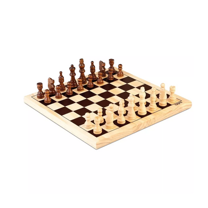 Echecs En Bois 30X30 Cm