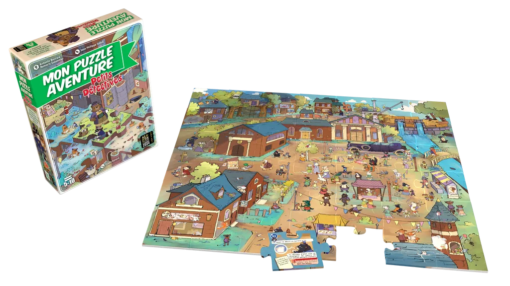 Mon puzzle aventure : Petites Détectives