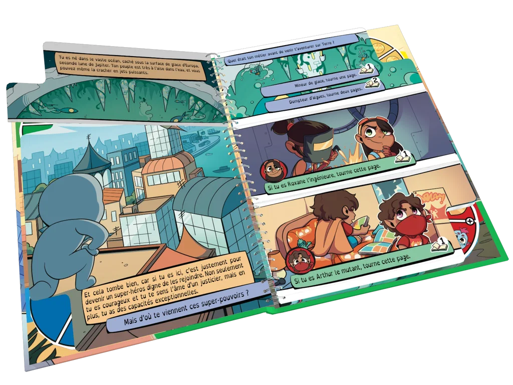 Livre jeu - Ma 1ère aventure : Grabuge à Superpolis