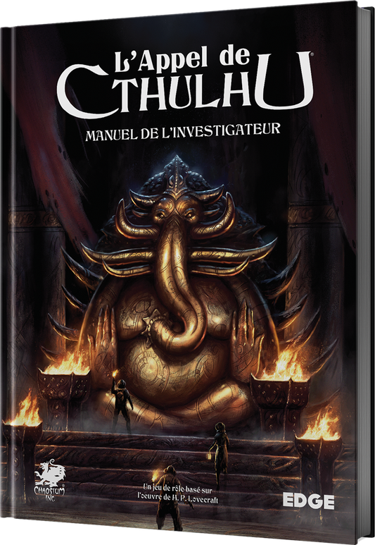 JDR L'Appel de Cthulhu : Le Manuel de l'Investigateur