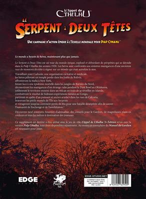 JDR L'Appel de Cthulhu : Le Serpent à Deux Têtes