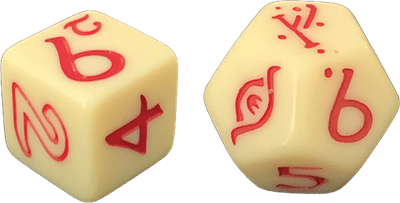JDR L'Anneau Unique - Set de dés