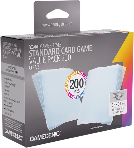 GG : Standard Sleeves Value Pack - 250 protege-cartes