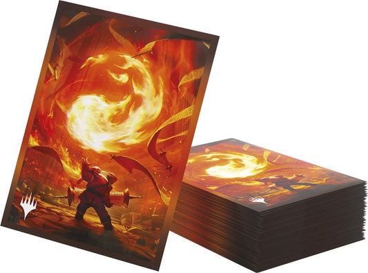 GG : MTG Secrets Of Strixhaven Premium Art Sleeves - Mountains