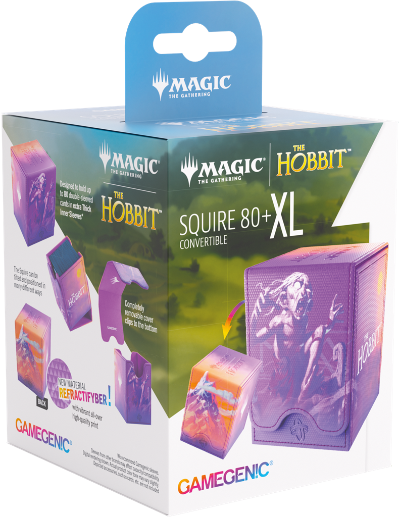 MTG Hobbit Squire 80+ XL - Villain 2/Land 2 Gamegenic