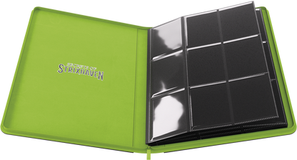 GG : MTG Secret Of Strixhaven Zip-Up Album 18-Pocket - Black/Green