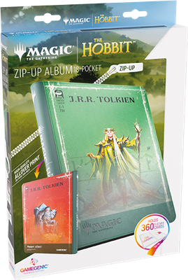 MTG Hobbit Zip-Up Album 18-Pocket - Elf 1 Gamegenic
