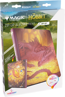 MTG Hobbit Zip-Up Album 18-Pocket - Treasure Gamegenic