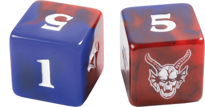 GG: Stranger Things Hellfire Club D6 Dice set