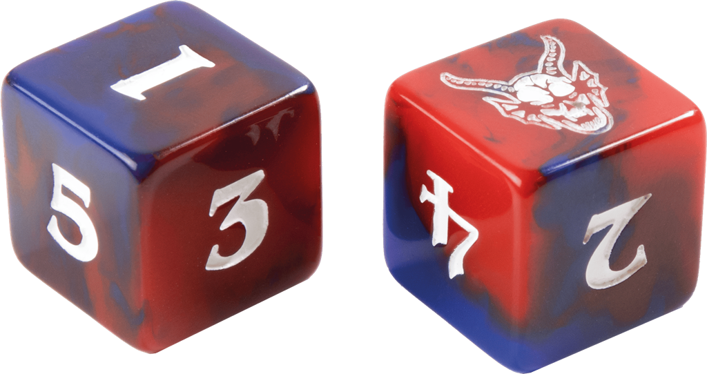 GG: Stranger Things Hellfire Club D6 Dice set