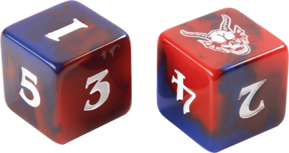 GG: Stranger Things Hellfire Club D6 Dice set