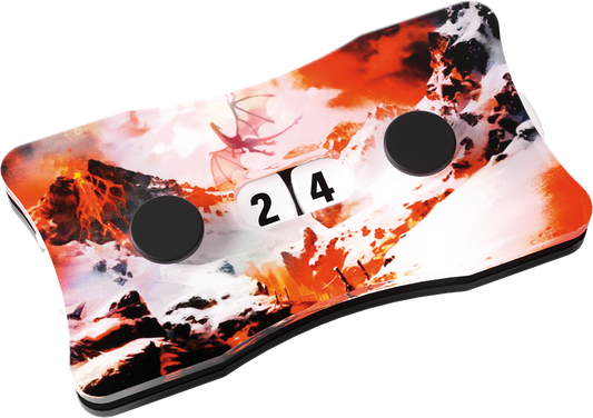 Life Counters Double Dials - Mountain Gamegenic