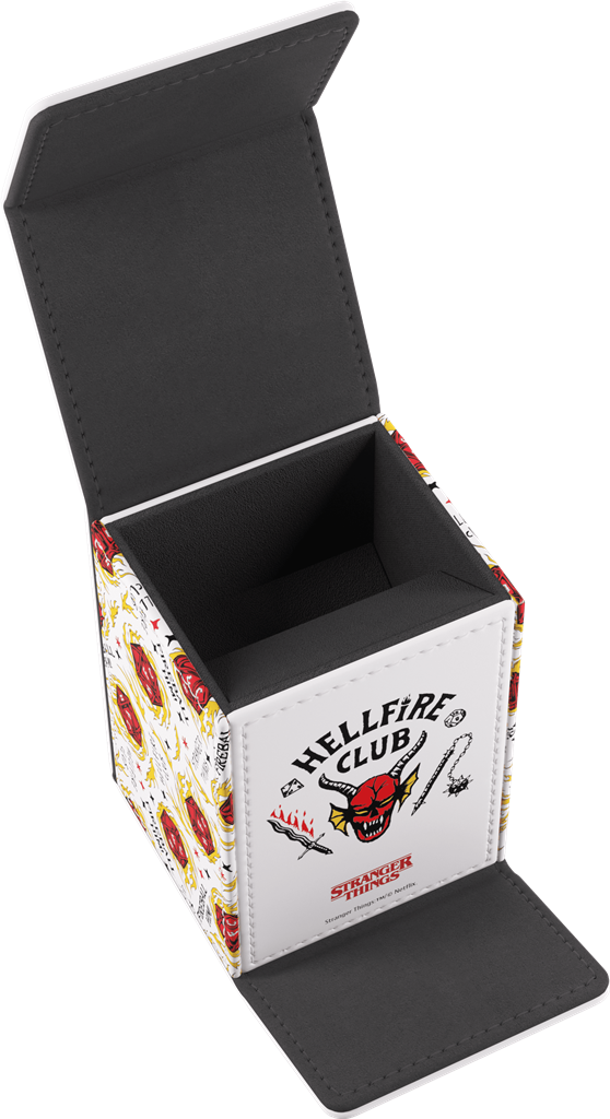 GG: Deck Box Stranger Things Hellfire Club Prem. Dice Tower