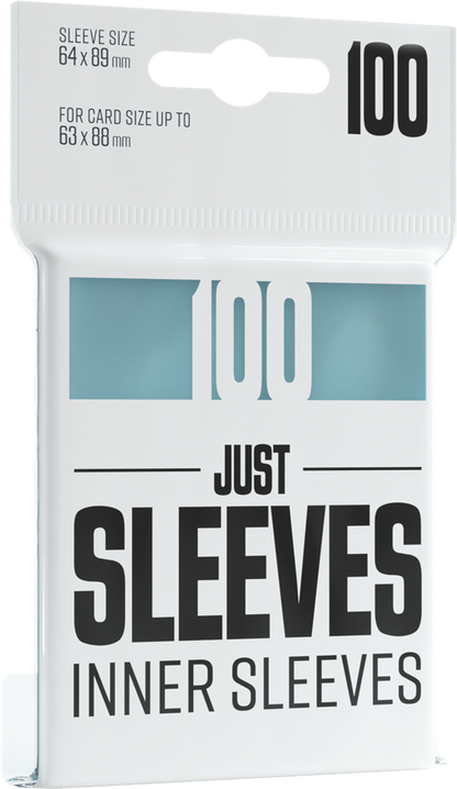 GG : 100 Just Sleeves - Inner Sleeves Gamegenic