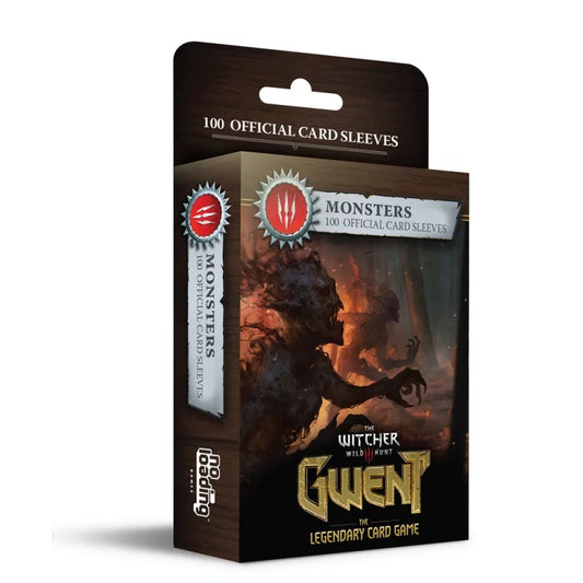 Gwent Protège-cartes Monstres 100 pcs