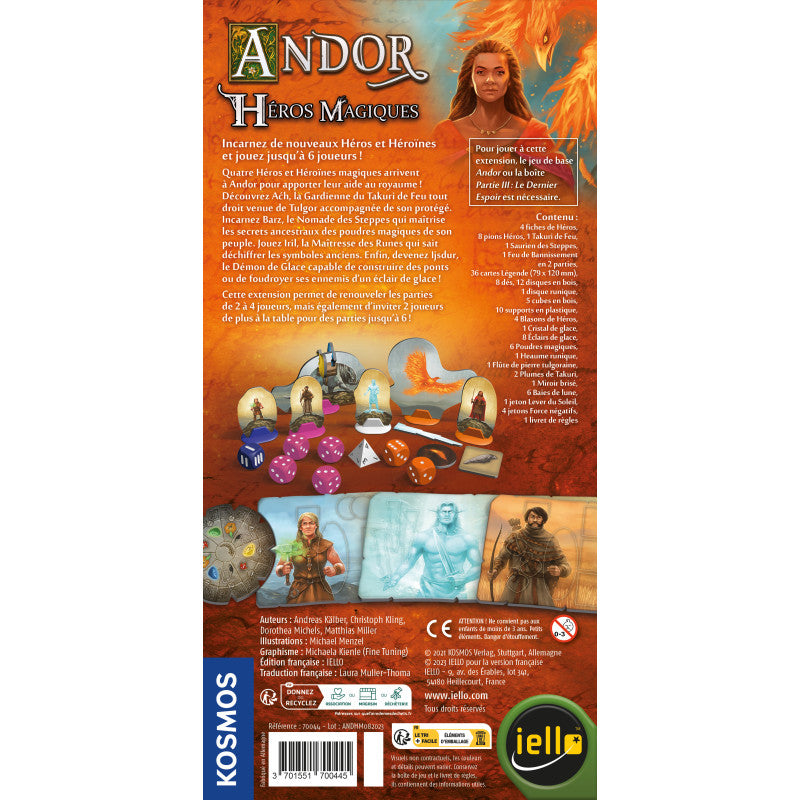 Andor - Extension Héros Magiques
