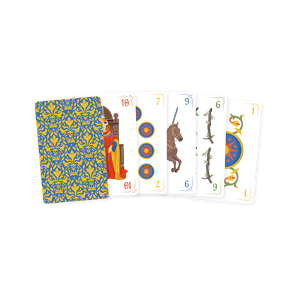 Cartes Traditionnelles : Scopa #2 - A. Formilan