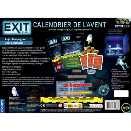 EXIT : Calendrier de l'Avent - Course Intergalactique