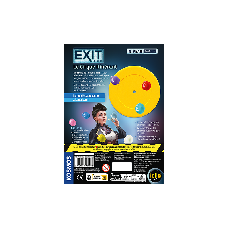 Exit : Le Cirque Itinérant (Confirmé)