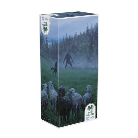 Puzzle SIGNATURE - 1000p : Jakub Rozalski - Moutons