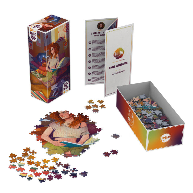 Puzzle UNIVERSE - 1000p : Chill With Cats