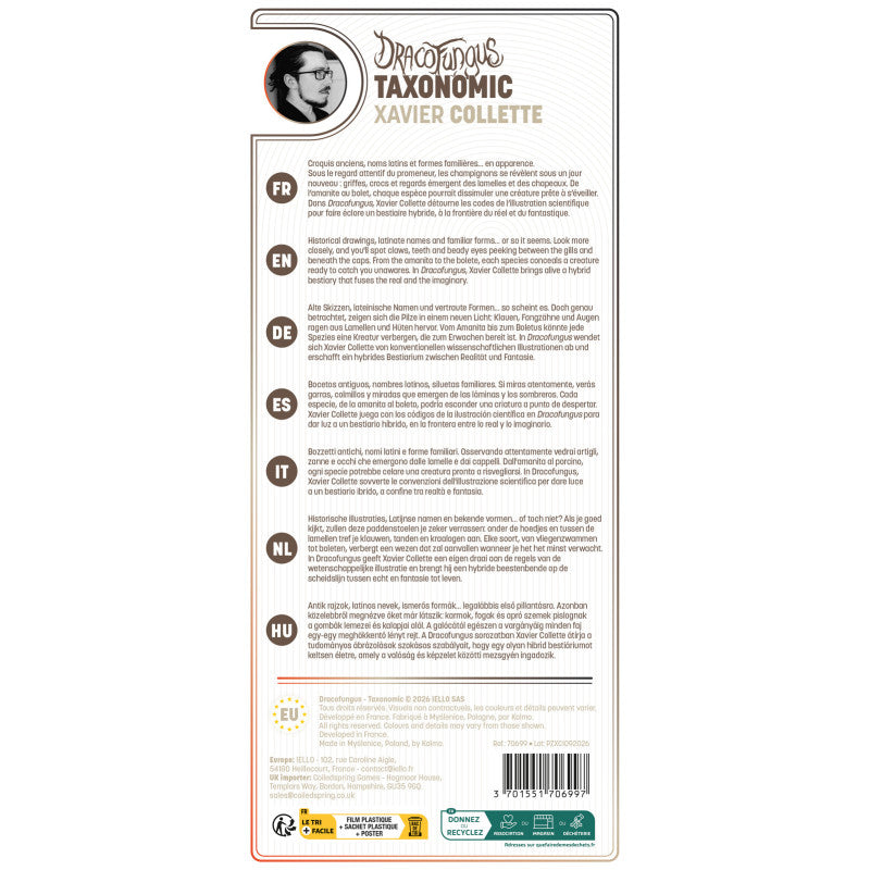Puzzle UNIVERSE - 1000p : Dracofungus - Taxonomic