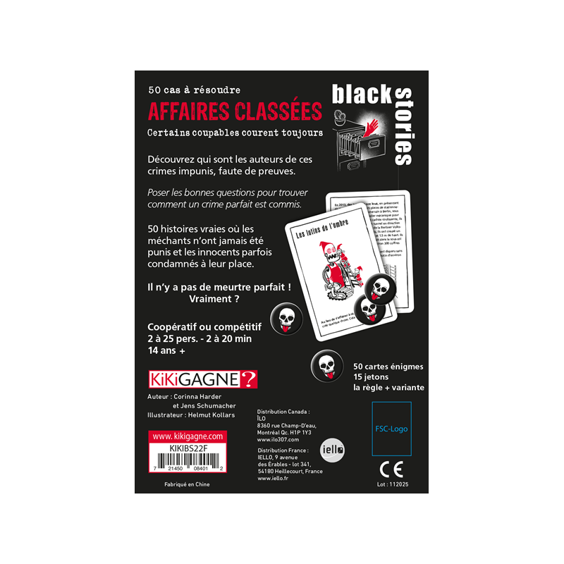 Black Stories : Affaires Classées