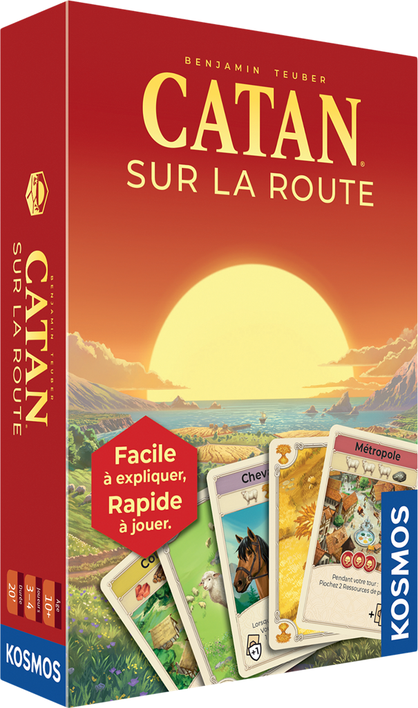 Catan - Sur la route : le jeu de cartes