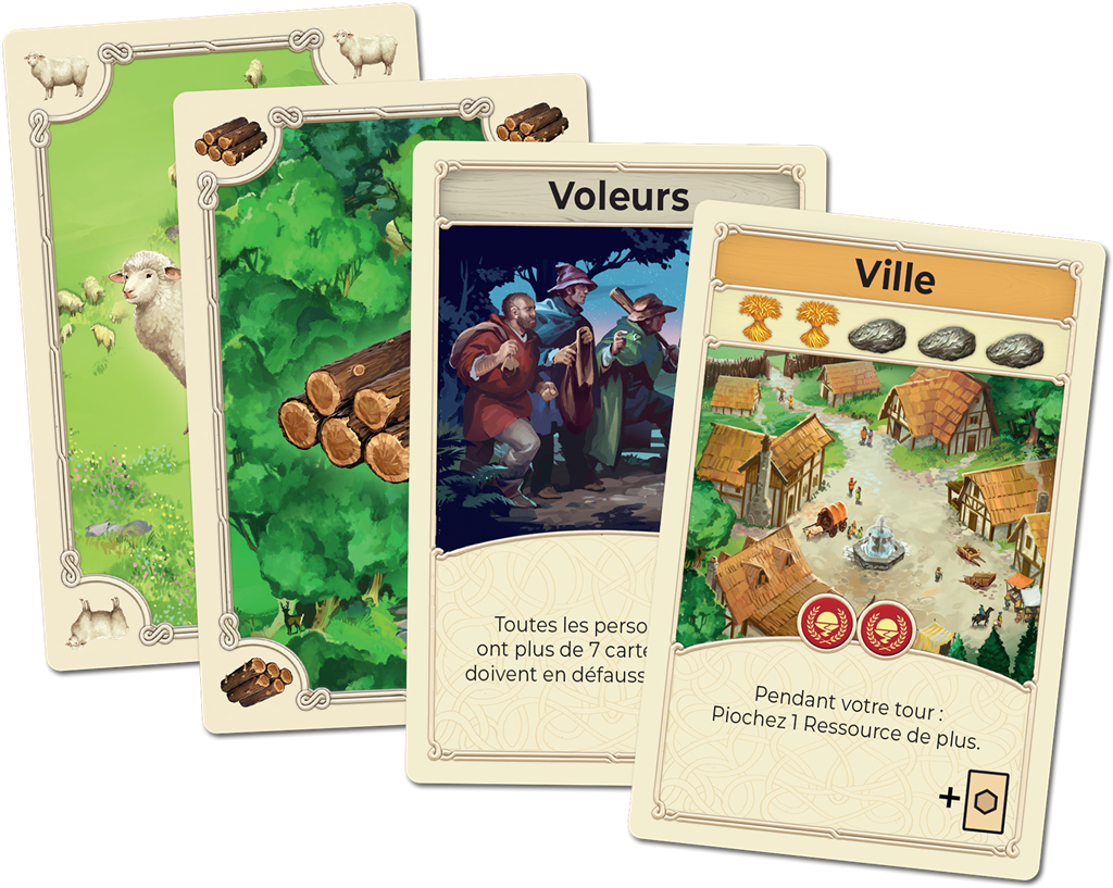 Catan - Sur la route : le jeu de cartes
