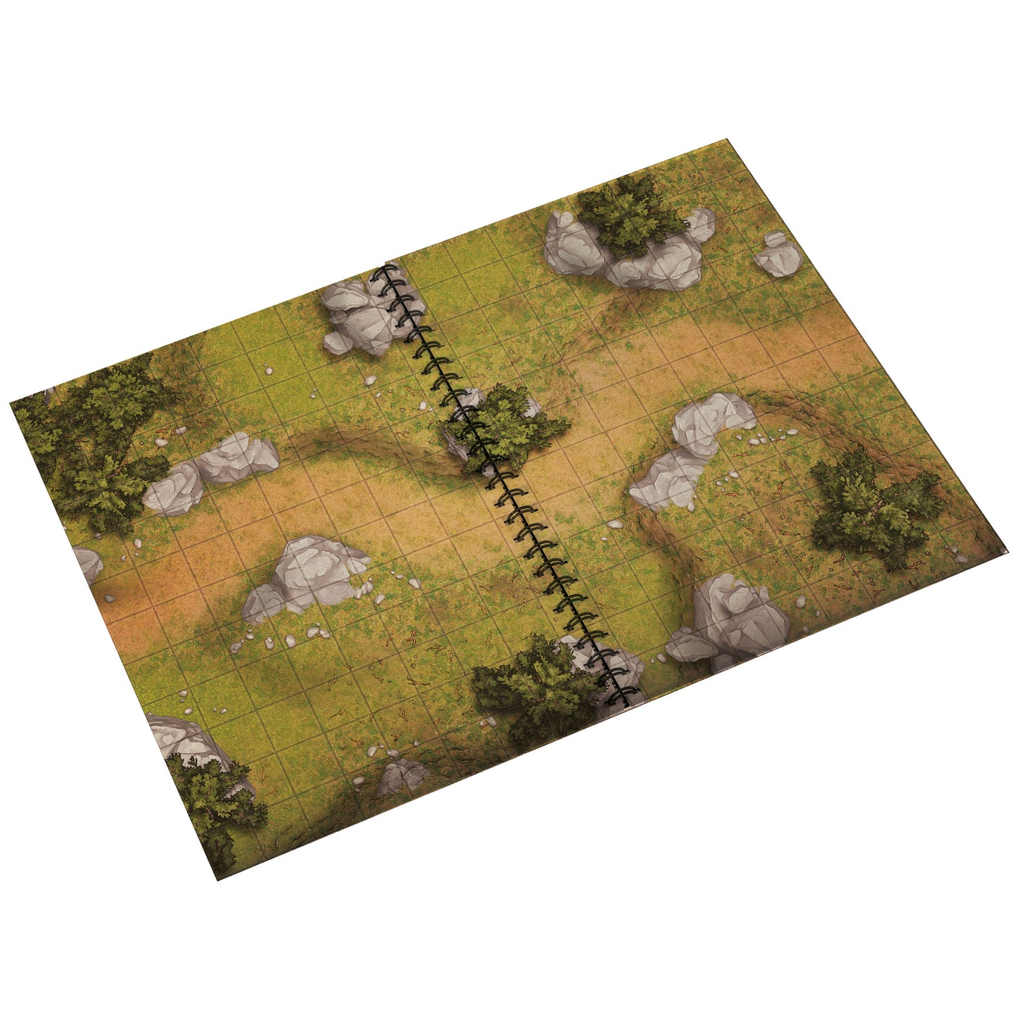 Livre Plateau de Jeu : Heroic Fantasy Edition (297x218 mm) Taille L - A4- Couverture Rigide