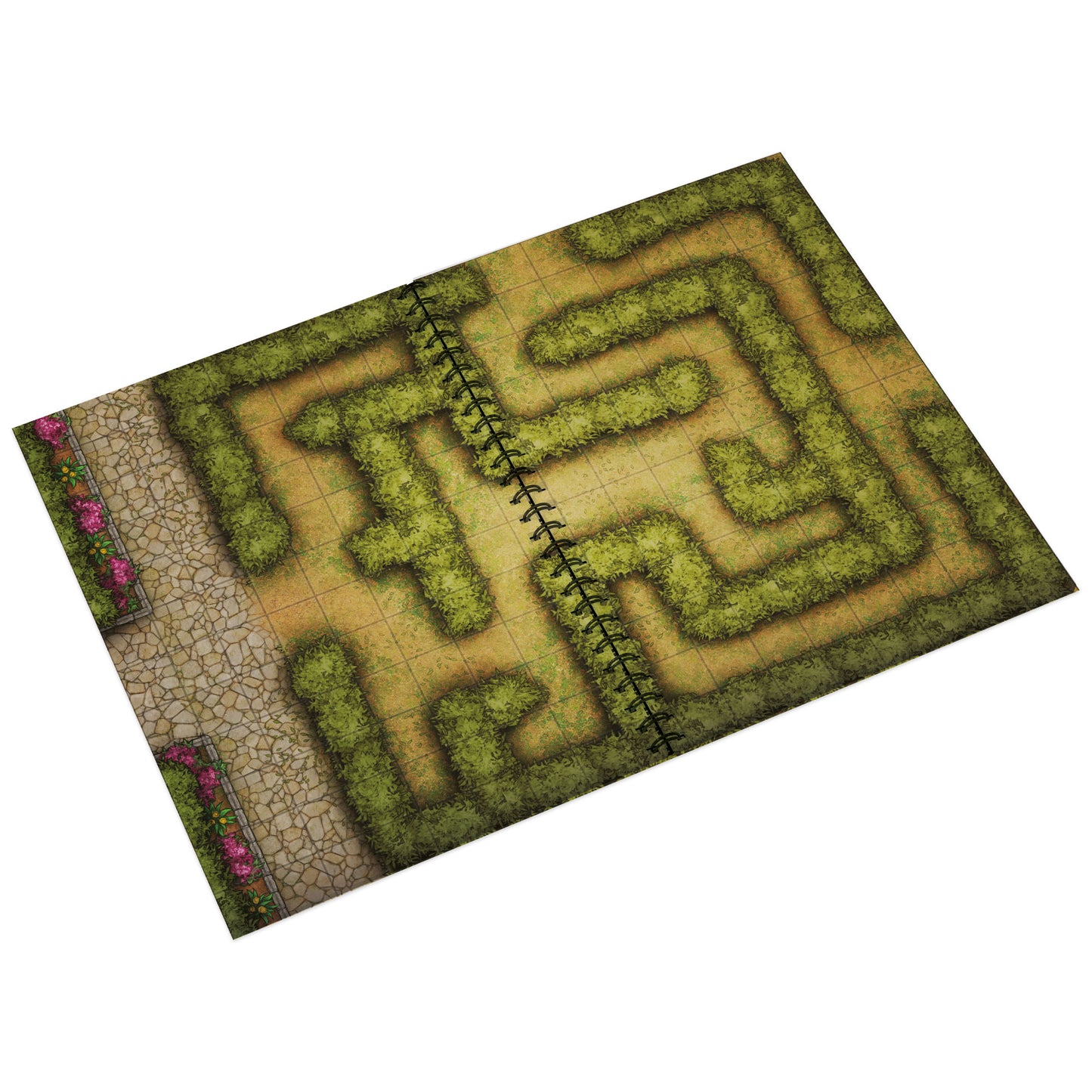 Livre Plateau de Jeu : Heroic Fantasy Edition (297x218 mm) Taille L - A4- Couverture Rigide