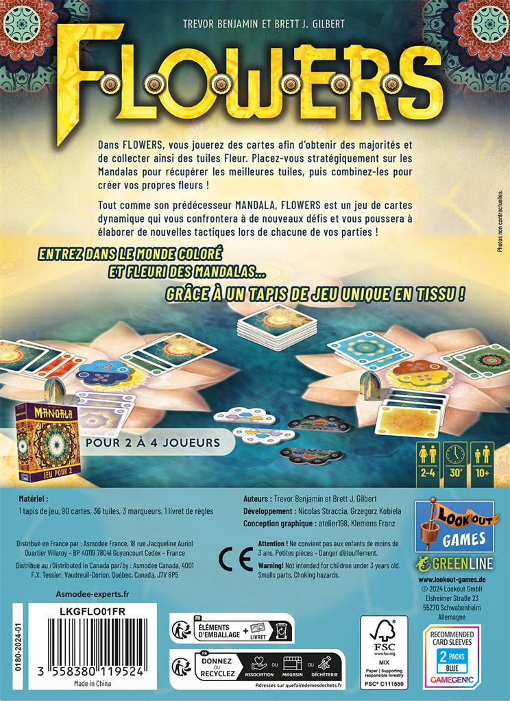 Flowers : A Mandala Game