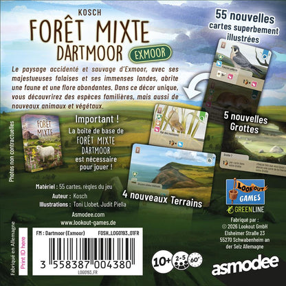 Forêt Mixte : Dartmoor - Extension Exmoor