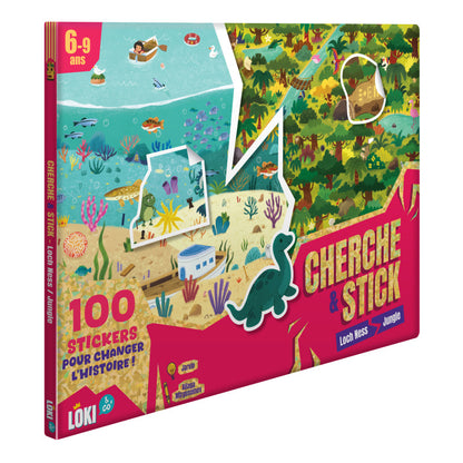 LOKI - Cherche & Stick : Loch Ness & Jungle