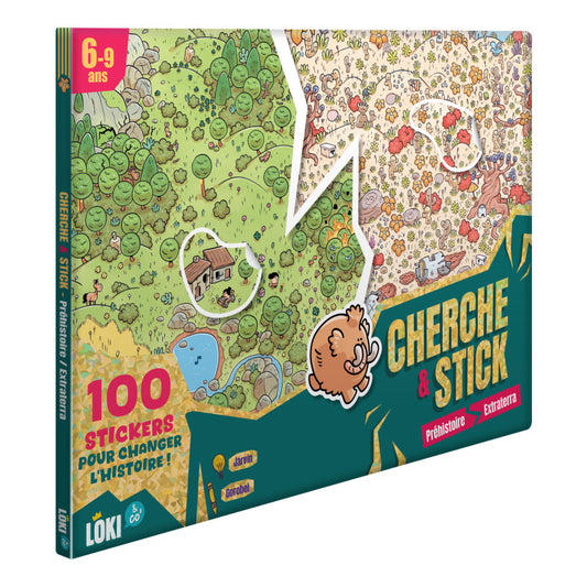 LOKI - Cherche & Stick : Préhistoire Extraterra