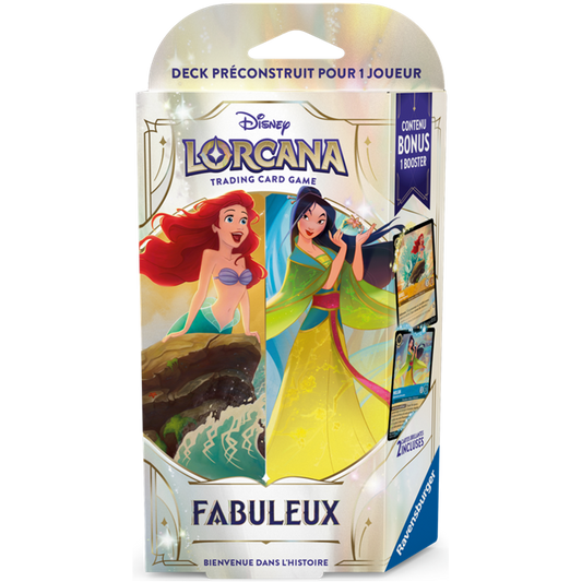 Lorcana S9 Fabuleux - Starter Ariel & Mulan