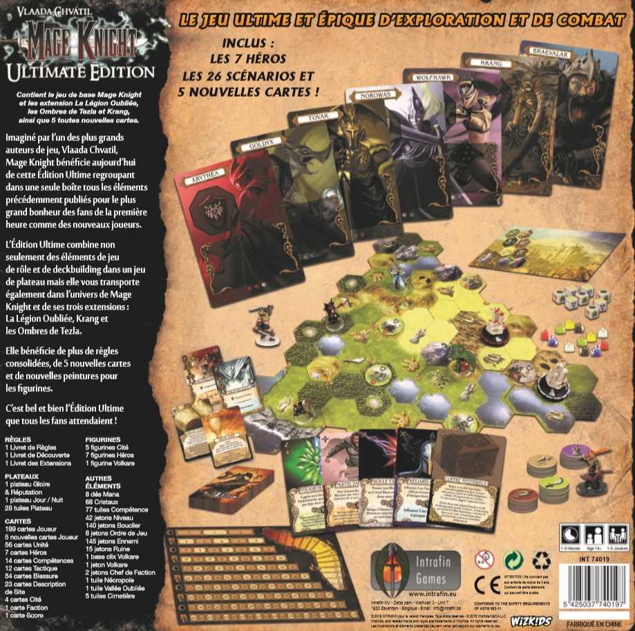 Ultimate Mage Knight Jeu de Plateau FR