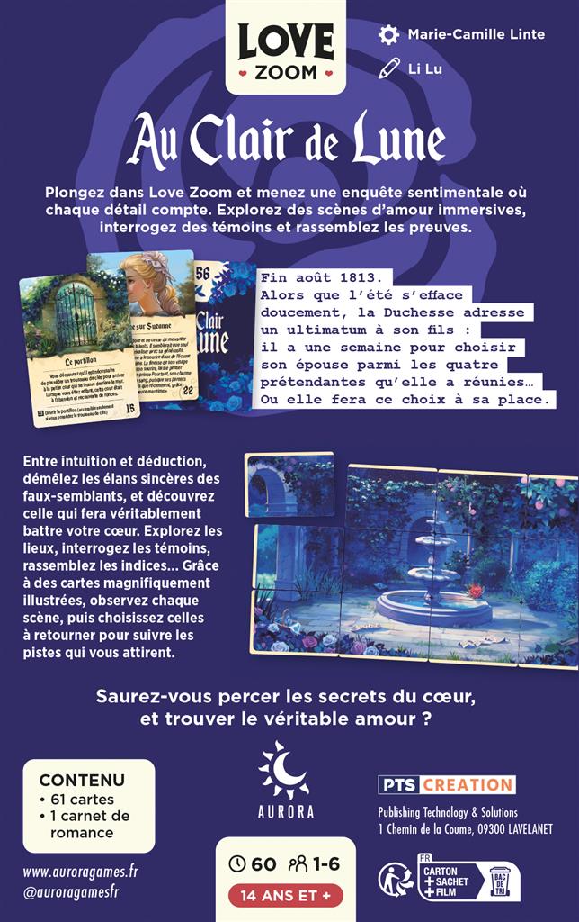 Love Zoom : Au clair de lune