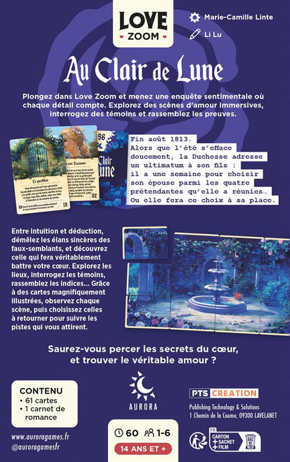 Love Zoom : Au clair de lune