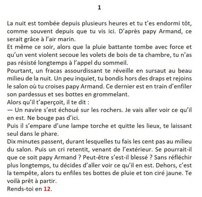 Livre jeu - Navire en détresse