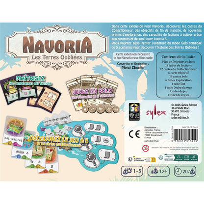 Navoria : Extension Les Terres Oubliées