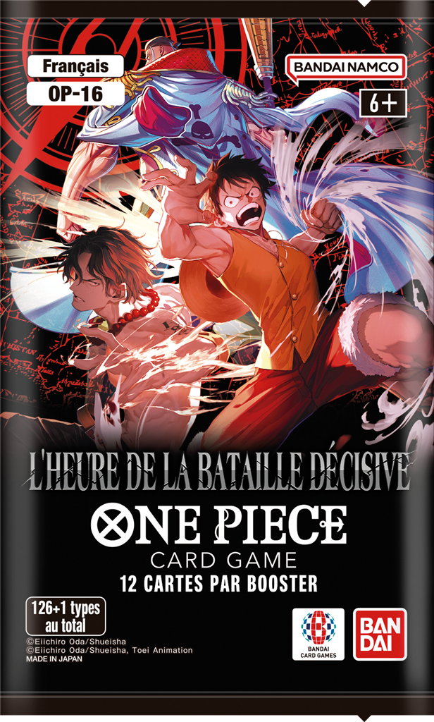One Piece : OP16 - L'heure de la bataille décisive - Booster FR