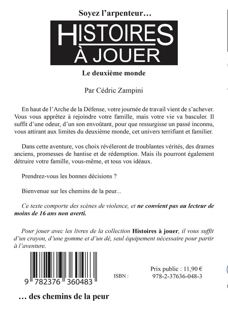 Livre Jeu - Le Deuxième Monde