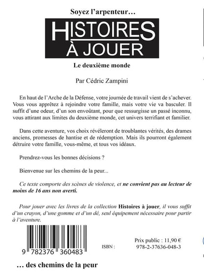 Livre Jeu - Le Deuxième Monde