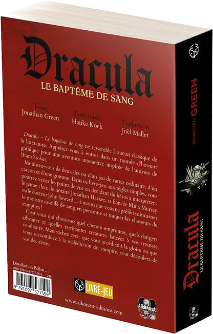 Livre jeu - Dracula - Le baptême de sang