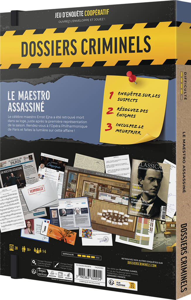 Dossiers Criminels : Le Maestro Assassiné