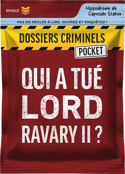 Dossiers Criminels Pocket - Qui a tué Lord Ravary II ?